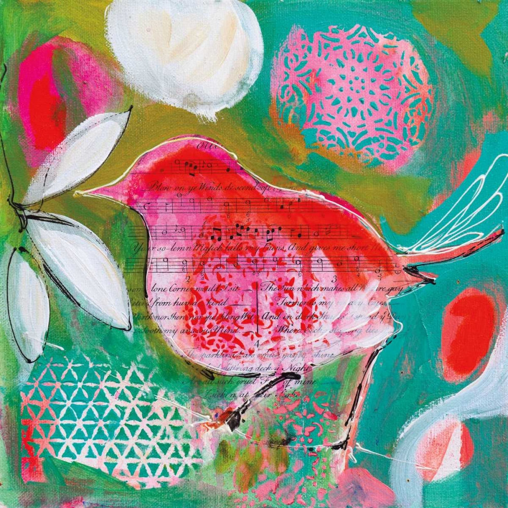 Wall Art Painting id:36558, Name: Petite Bird I, Artist: Brooks, Amanda J.