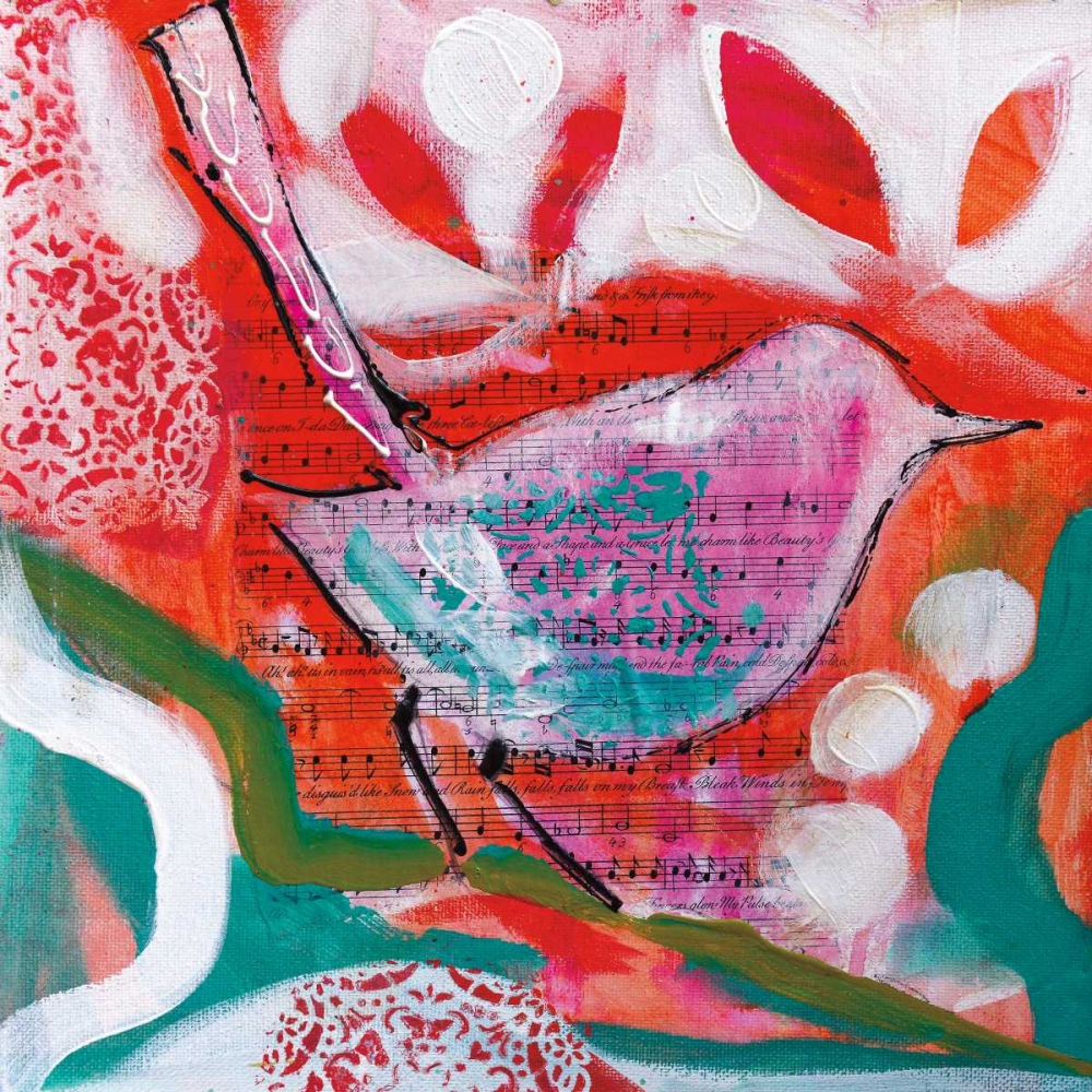 Wall Art Painting id:36560, Name: Petite Bird III, Artist: Brooks, Amanda J.