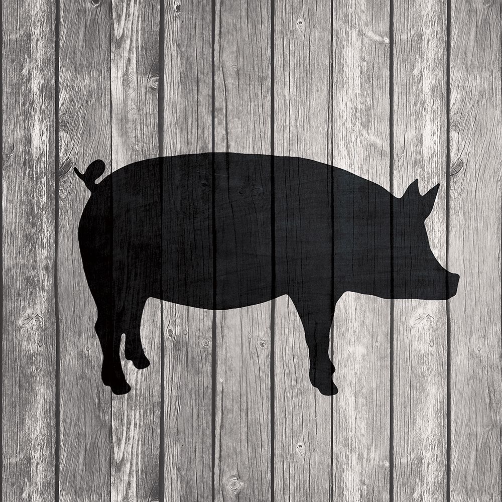 Wall art: Barn Pig, by Venter, Tandi
