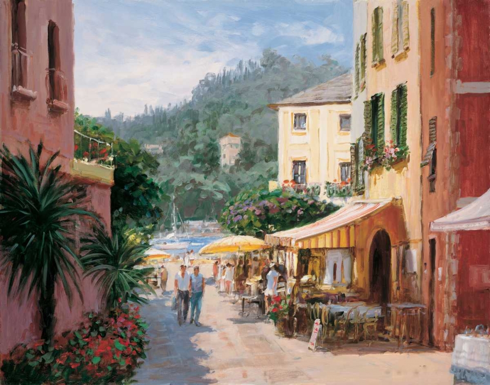 Art Print: Al Fresco - Portofino