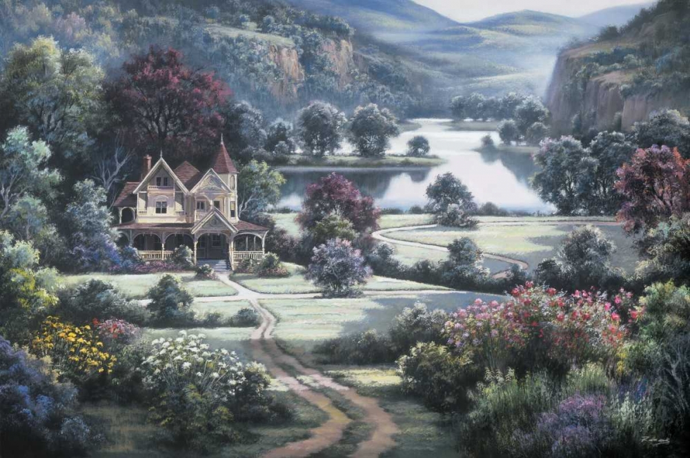 Art Print: Country Manor