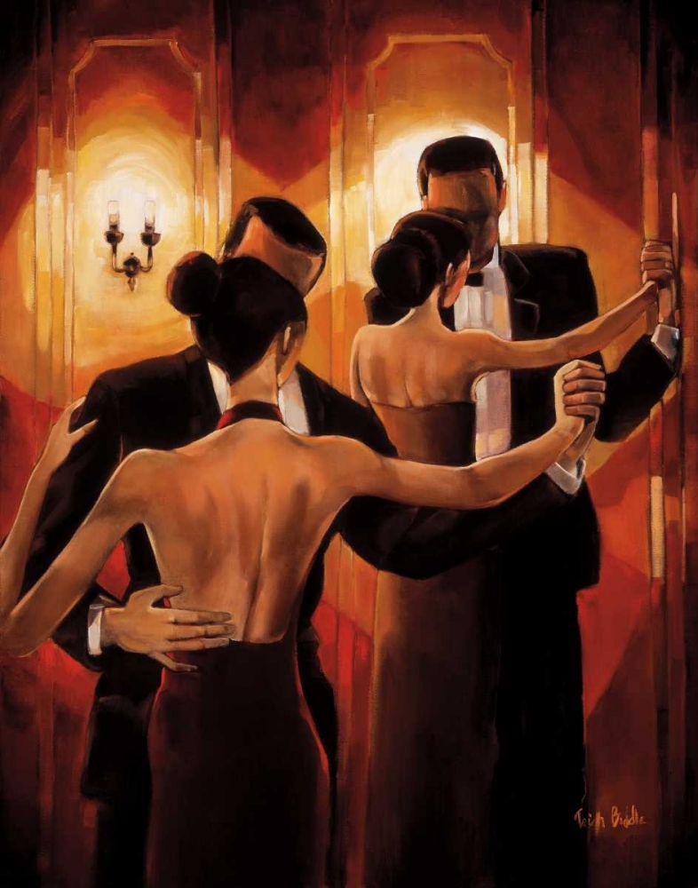 Wall art: Tango Shop II, by Biddle, Trish