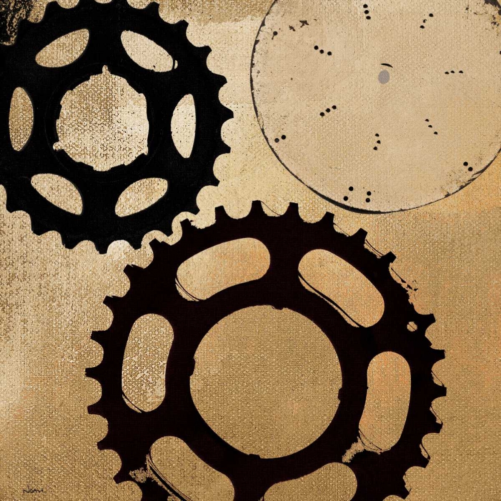 Wall Art Painting id:11531, Name: Sprockets I, Artist: NOAH