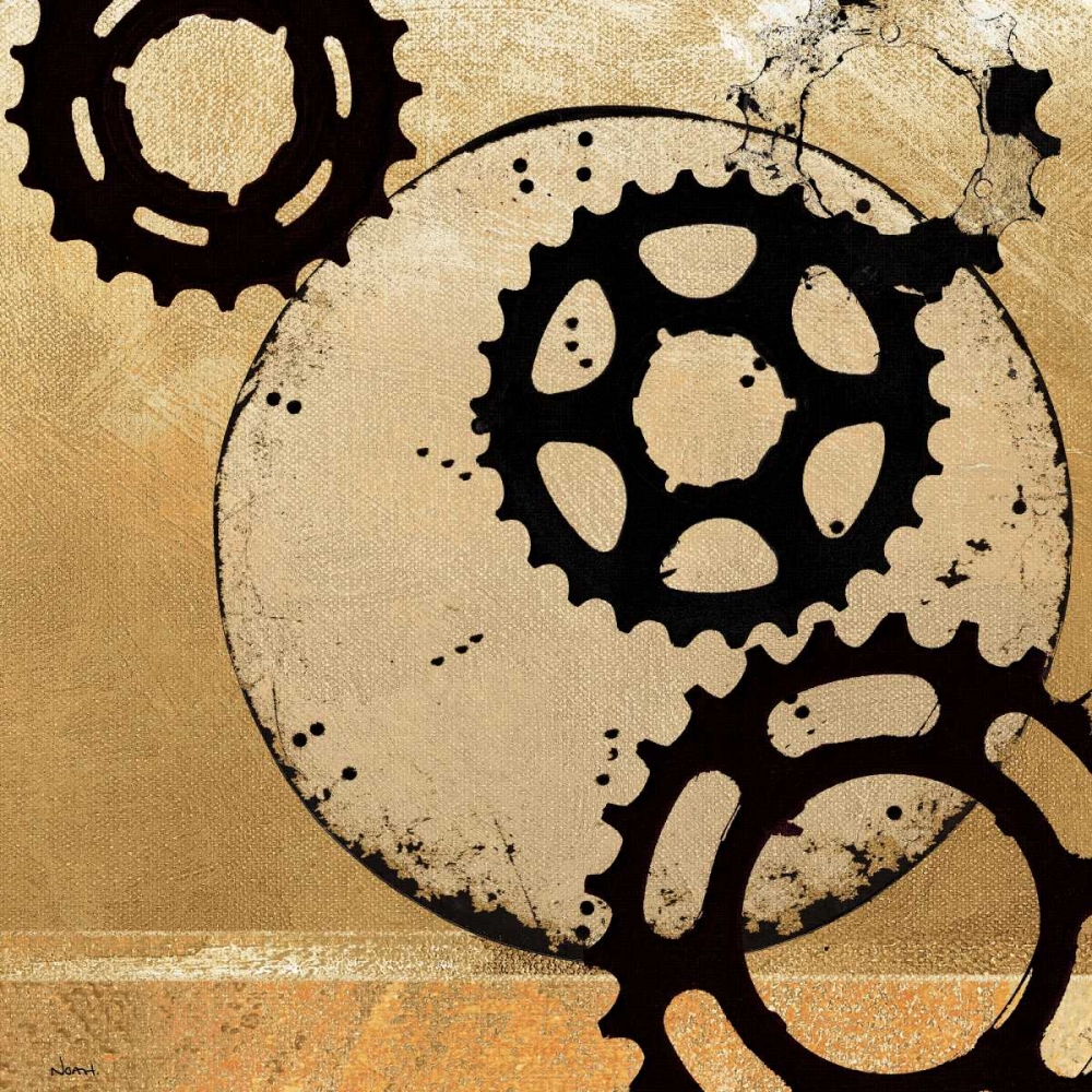 Wall Art Painting id:11532, Name: Sprockets II, Artist: NOAH