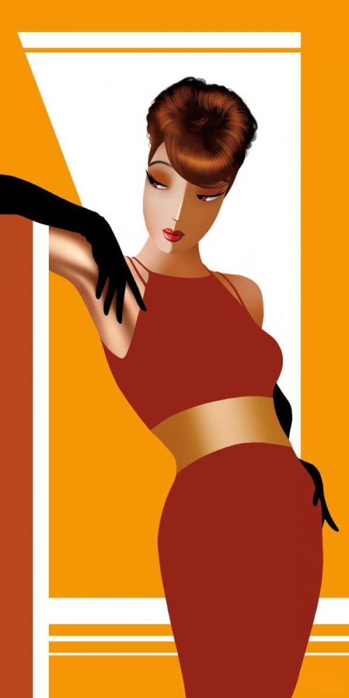 Wall Art Painting id:13066, Name: Elegantly Alana, Artist: Bravo, Jordan