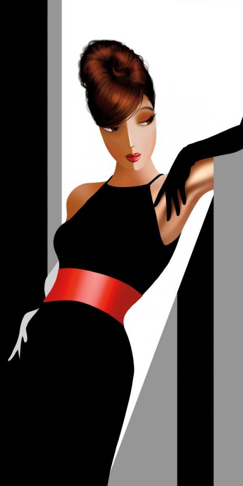 Wall Art Painting id:12929, Name: Sharon in Grays, Artist: Bravo, Jordan