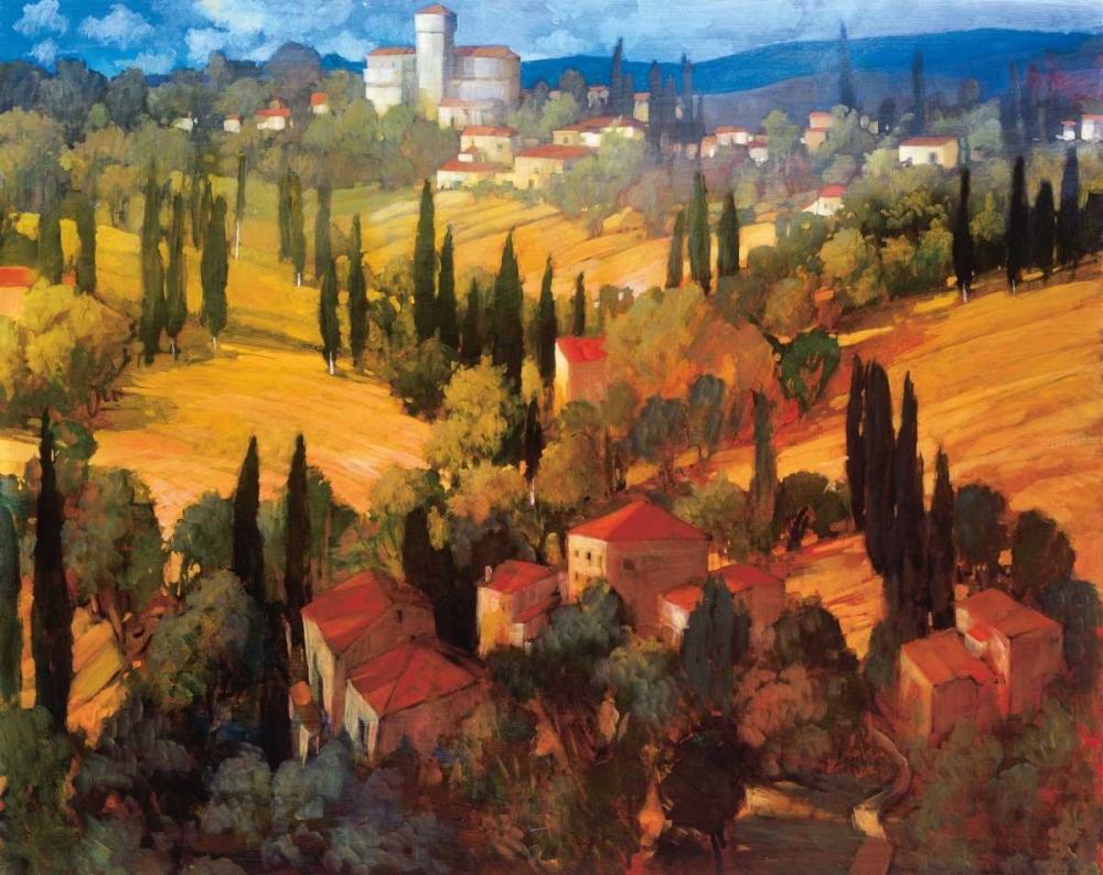 Wall Art Painting id:11048, Name: Tuscan Castle, Artist: Craig, Philip