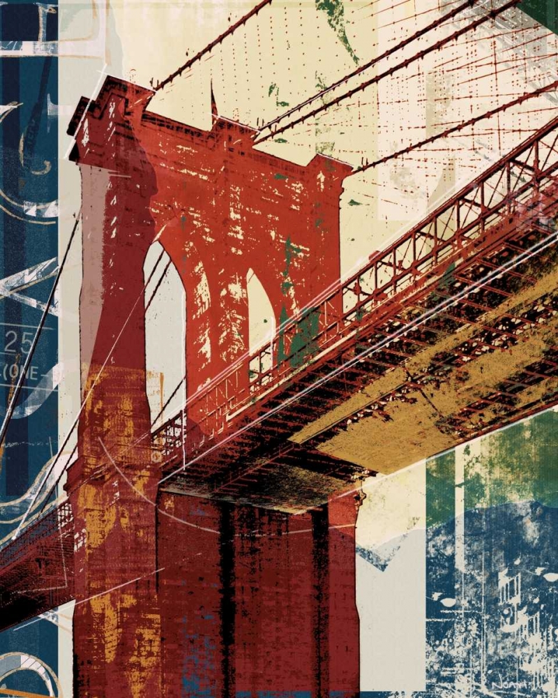 Wall art: Into Manhattan II, by NOAH