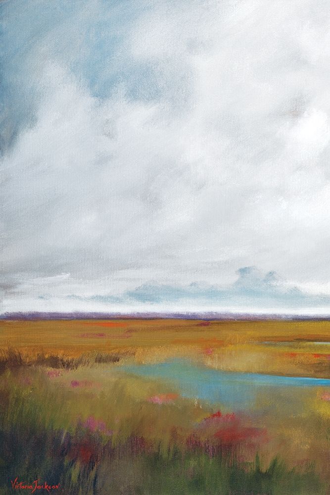 Wall Art Painting id:198680, Name: Sunset Over The Marsh I, Artist: Jackson, Victoria