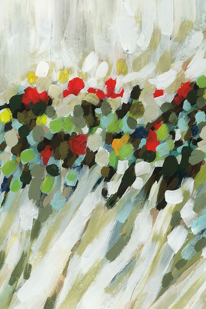 Wall Art Painting id:198723, Name: Poppy Swirls II, Artist: Parker, Karen Lorena