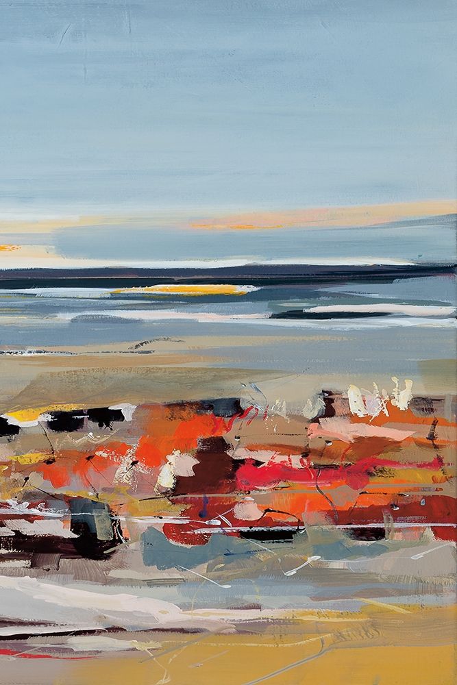 Wall art: The Beach III, by Fitzsimmons, A.