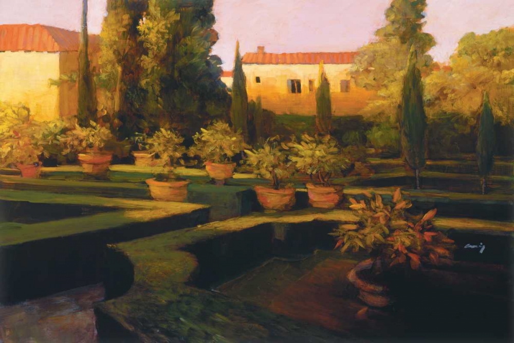 Wall Art Painting id:11989, Name: Verona Garden, Artist: Craig, Philip