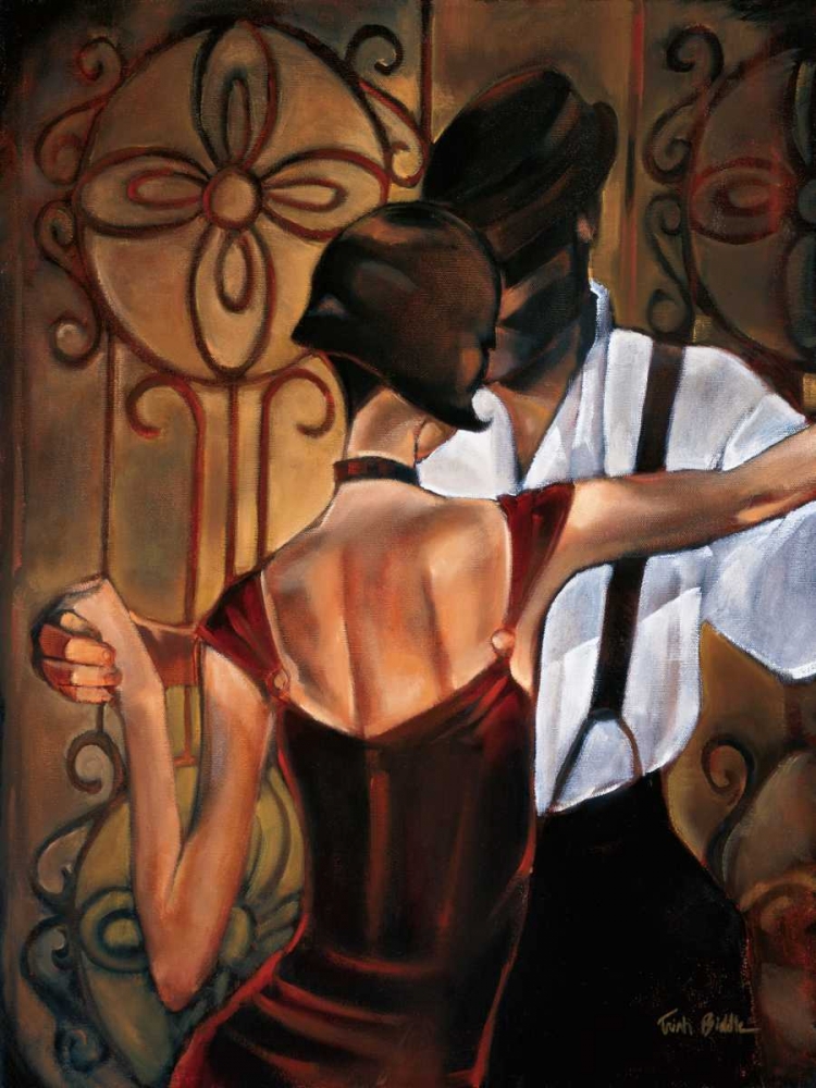 Wall Art Painting id:12001, Name: Evening Tango, Artist: Biddle, Trish