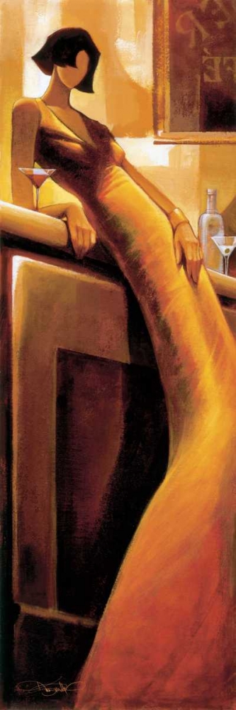 Wall Art Painting id:12002, Name: La Seductrice, Artist: Mallett, Keith