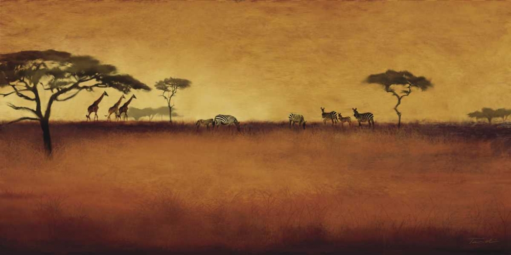 Wall Art Painting id:12498, Name: Serengeti I, Artist: Venter, Tandi