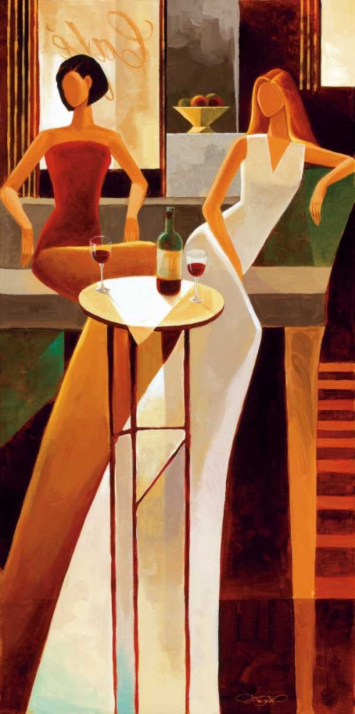 Wall Art Painting id:12503, Name: Les Sirens, Artist: Mallett, Keith