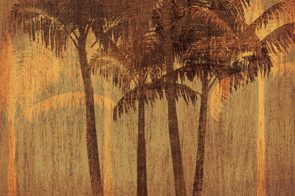Wall Art Painting id:11511, Name: Sunset Palms III, Artist: Amori