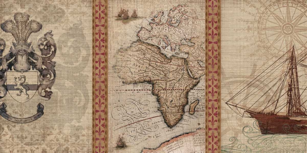 Wall art: Voyage to Discovery I, by Amori