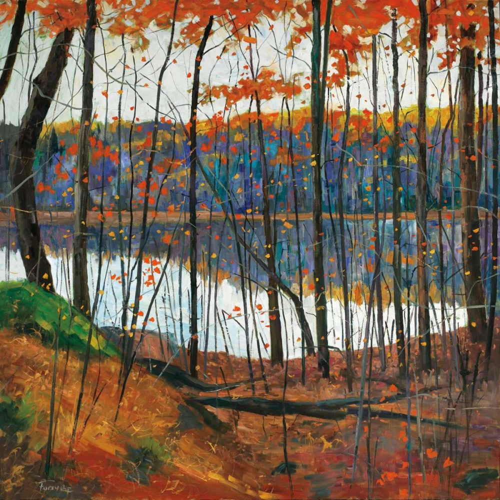 Wall Art Painting id:36693, Name: Hidden City, Artist: Forsythe, Graham