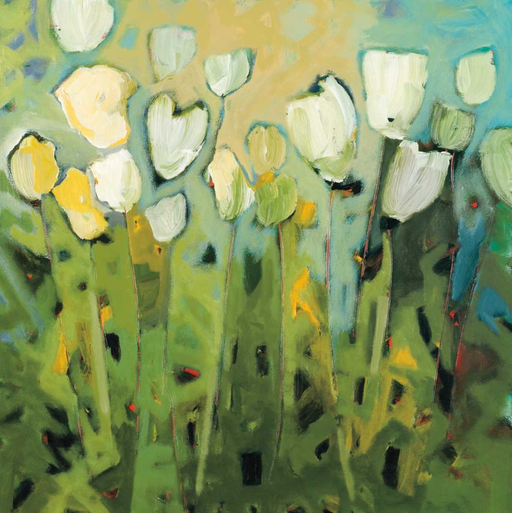 Wall Art Painting id:36721, Name: White Tulips I, Artist: Harwood, Jennifer