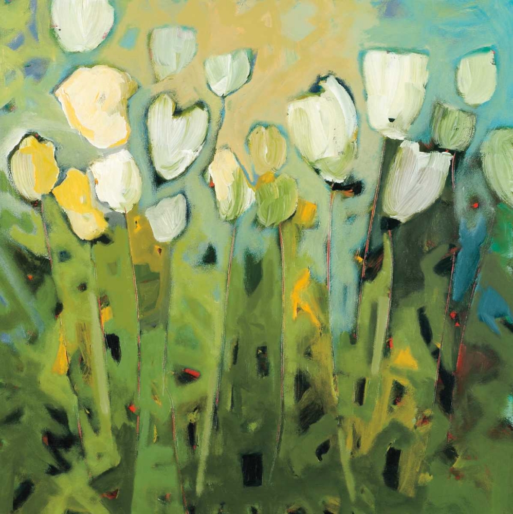 Wall art: White Tulips I, by Harwood, Jennifer
