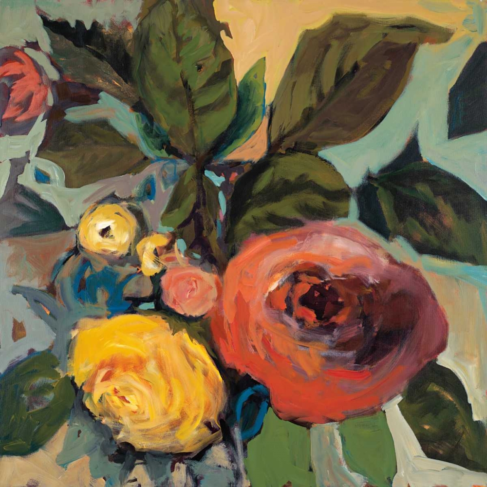 Wall Art Painting id:36723, Name: Rose Garden I, Artist: Harwood, Jennifer