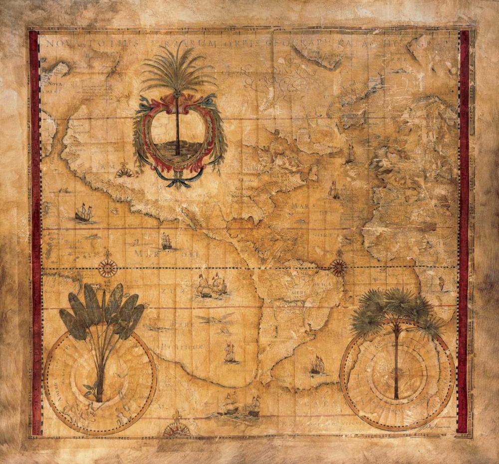 Wall art: Nova Totius, by Jardine, Liz