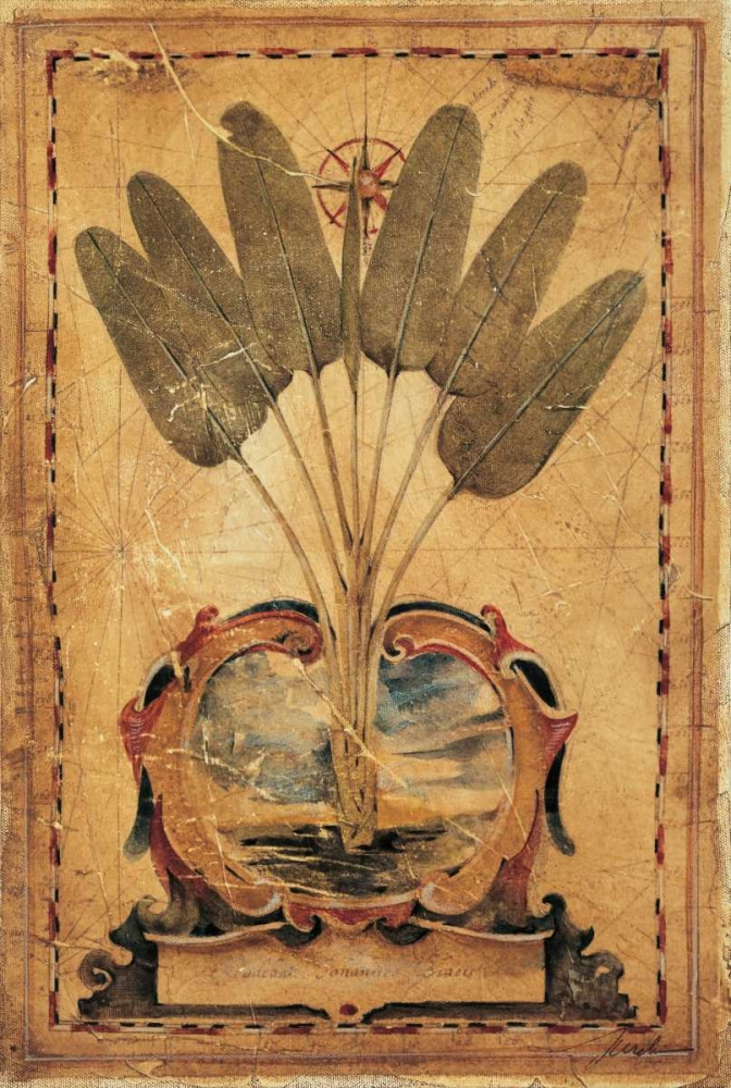 Wall art: Twilight Palm, by Jardine, Liz