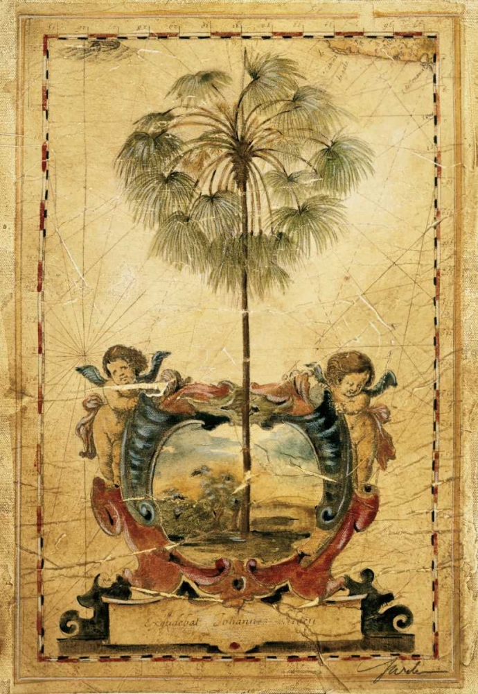 Wall art: Paradise Palm, by Jardine, Liz