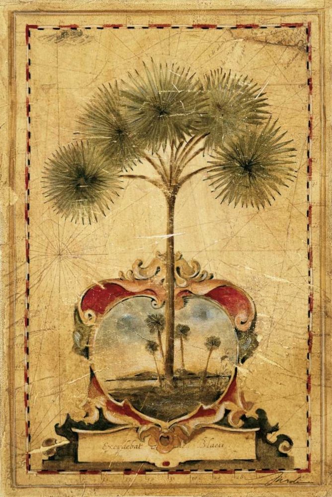 Wall art: Sunrise Palm, by Jardine, Liz