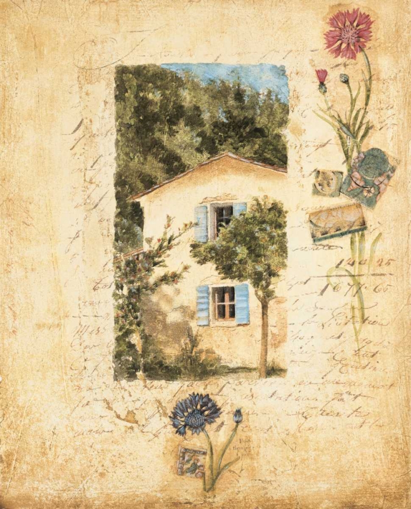 Wall Art Painting id:11331, Name: Country Wildflowers II, Artist: Jardine, Liz