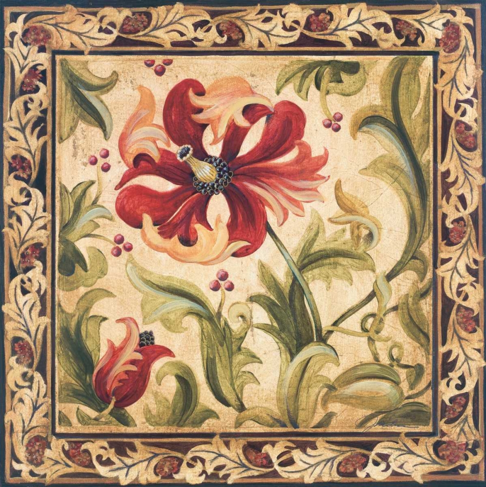 Wall Art Painting id:12420, Name: Floral Daydream III, Artist: Jardine, Liz