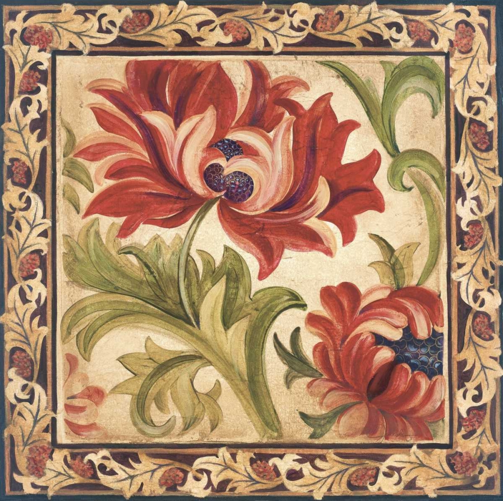 Wall Art Painting id:12421, Name: Floral Daydream IV, Artist: Jardine, Liz