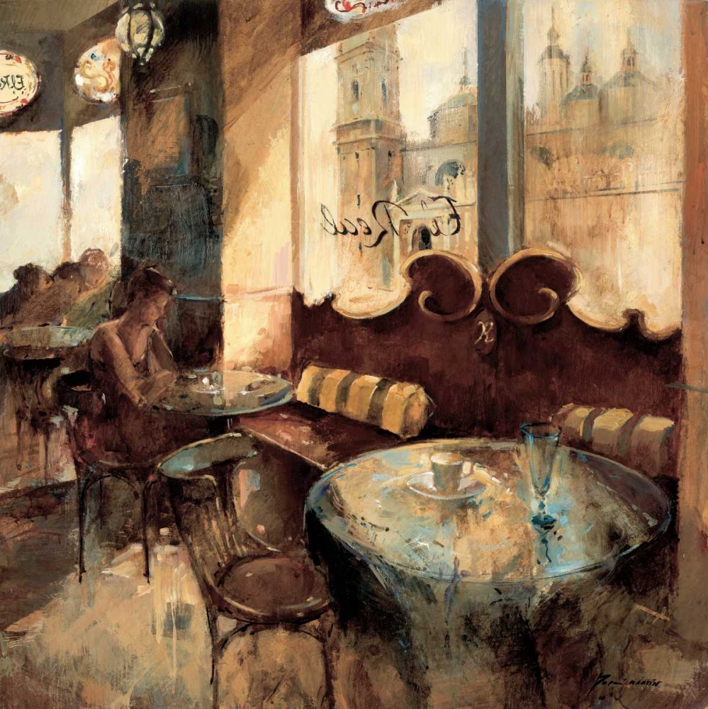 Wall Art Painting id:13028, Name: El Real Cafe, Artist: Martin, Noemi