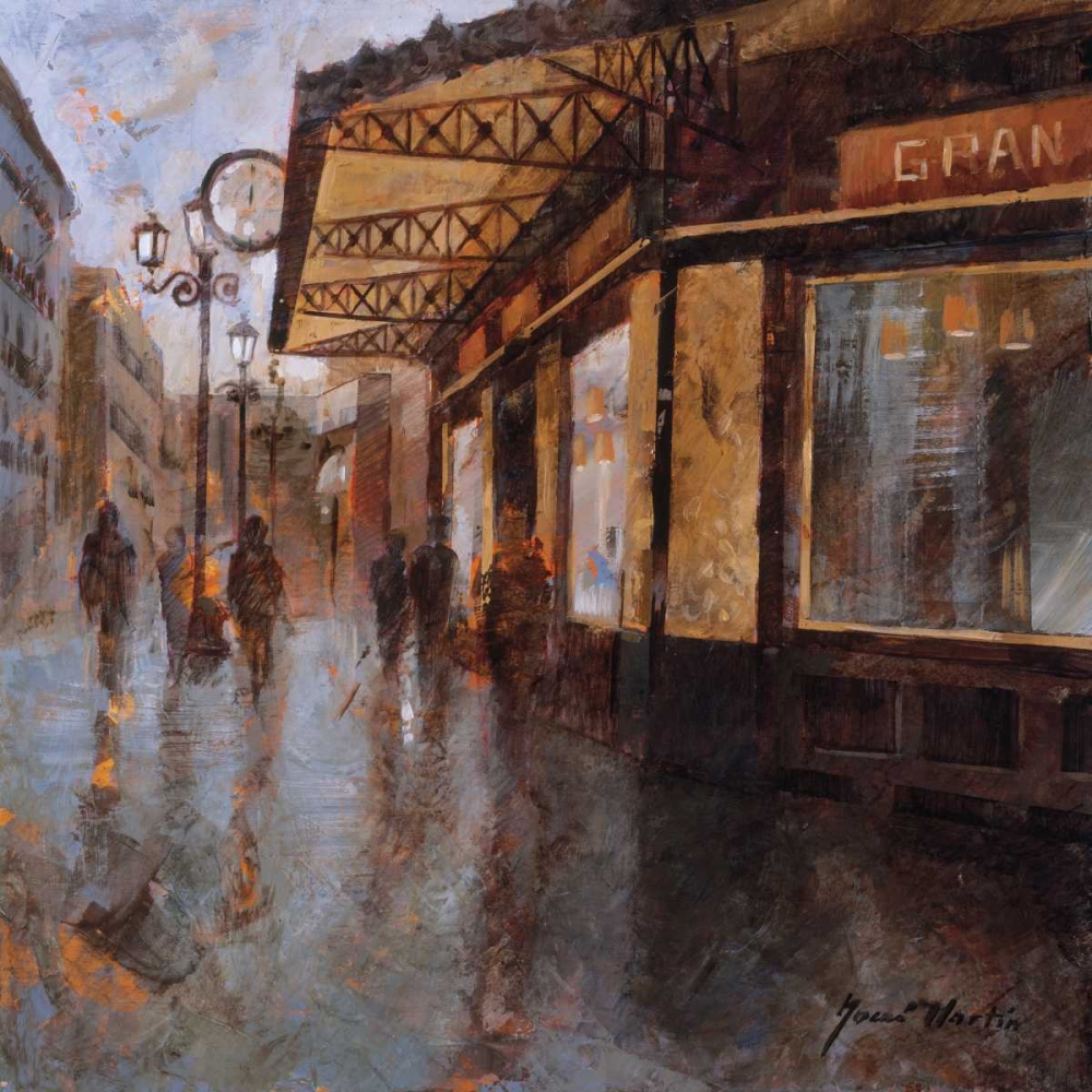 Wall Art Painting id:13035, Name: Gran Cafe, Artist: Martin, Noemi