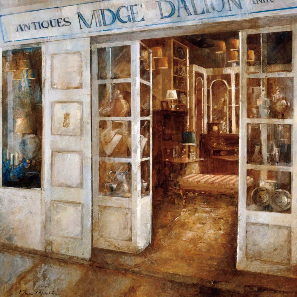 Wall Art Painting id:12173, Name: Antiques, Artist: Martin, Noemi