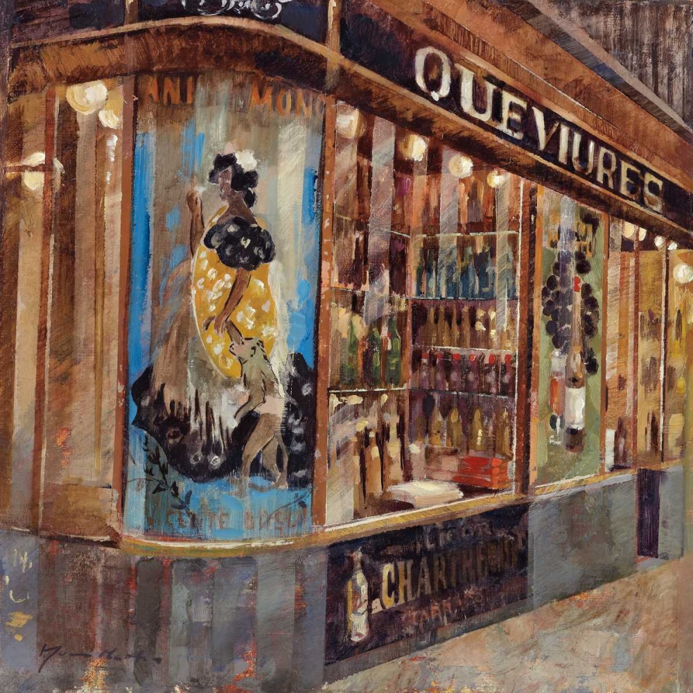 Wall Art Painting id:36795, Name: Gourmet Shop, Artist: Martin, Noemi