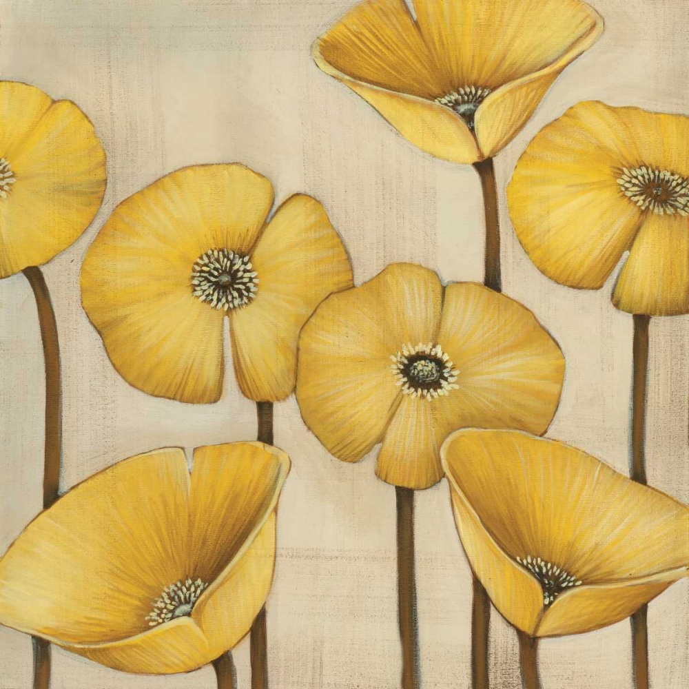 Wall Art Painting id:11884, Name: Bouquet Jaune, Artist: MAJA