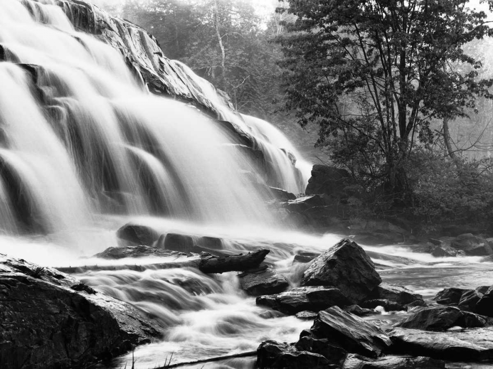 Art Print: Bond Falls and Rocks