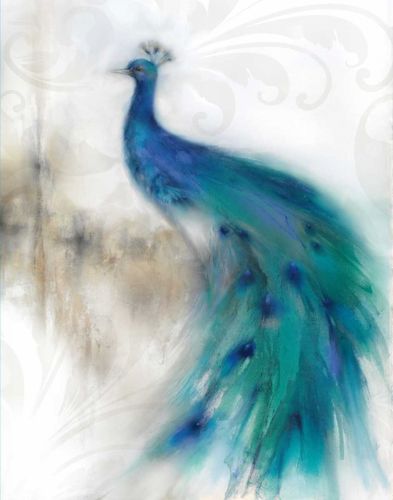 Wall Art Painting id:59976, Name: Jewel Plumes II, Artist: Prior, J.P.