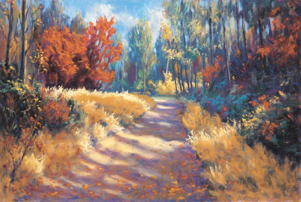 Wall art: Early Autumn Trail, by McAdam, Bruce