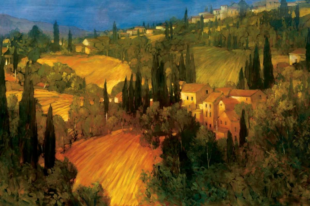 Wall art: Hillside - Tuscany, by Craig, Philip