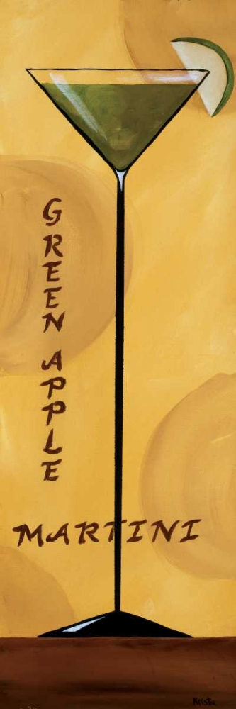 Wall Art Painting id:171063, Name: Apple Martini, Artist: Sewell, Krista