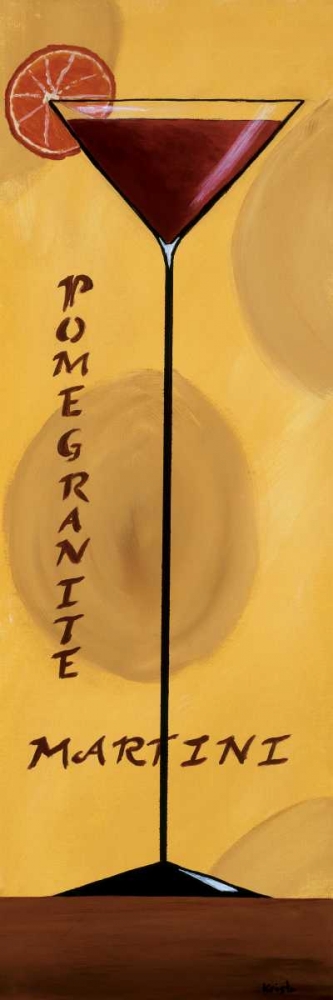 Wall Art Painting id:171064, Name: Pomegranite Martini, Artist: Sewell, Krista