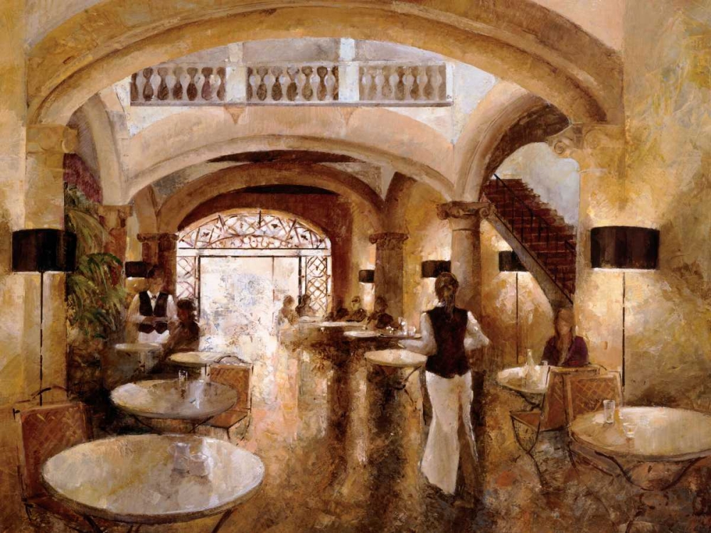 Wall art: Patio Cappucino, by Martin, Noemi