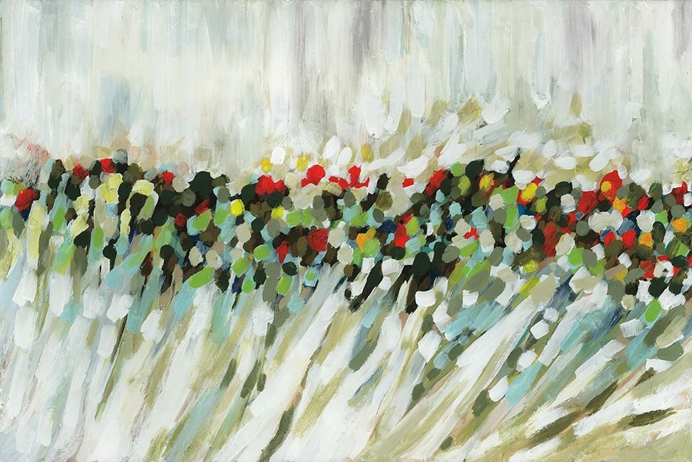 Wall art: Poppy Swirls, by Parker, Karen Lorena