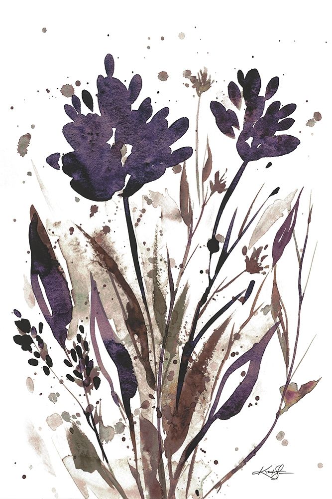 Wall Art Painting id:204210, Name: Floral Music II, Artist: Stanion, Kathy Morton