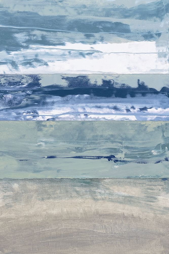 Art Print: Coastal Hues I
