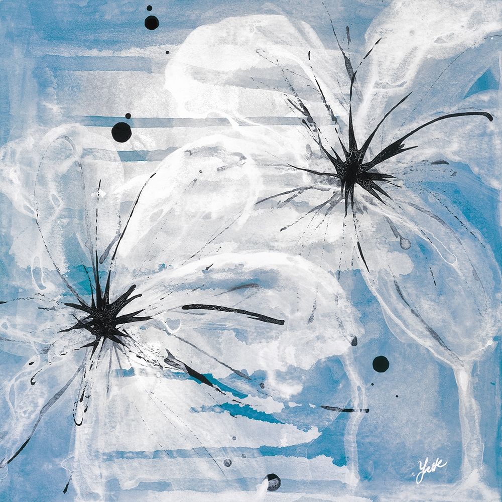 Wall Art Painting id:227307, Name: Indigo Bloom I, Artist: St. Amant, Yvette