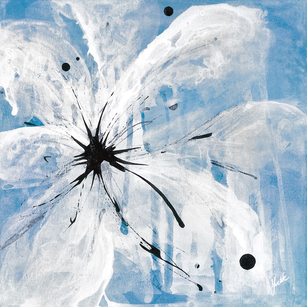 Wall Art Painting id:227306, Name: Indigo Bloom II, Artist: St. Amant, Yvette